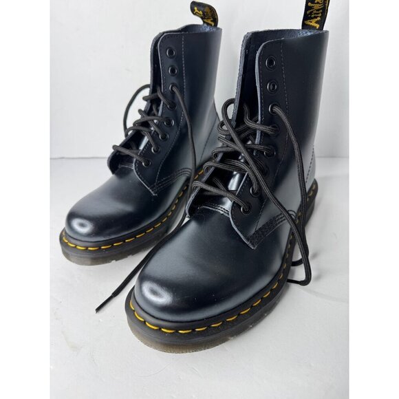 Dr. Martens 1460 Pascal Chroma Metallic Leather Ankle 8 Eyelet Boot EU 38 US 7 - Picture 3 of 6